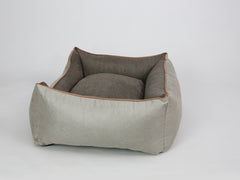 Beckley Orthopaedic Walled Dog Bed - Taupe / Mocha, Large