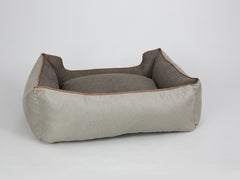 Beckley Orthopaedic Walled Dog Bed - Taupe / Mocha, Large