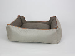 Beckley Orthopaedic Walled Dog Bed - Taupe / Mocha, Large