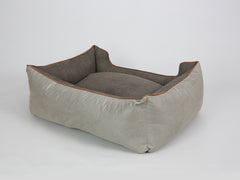 Beckley Orthopaedic Walled Dog Bed - Taupe / Mocha, Large