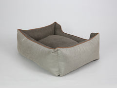 Beckley Orthopaedic Walled Dog Bed - Taupe / Mocha, Large