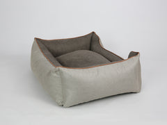 Beckley Orthopaedic Walled Dog Bed - Taupe / Mocha, Large