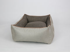 Beckley Orthopaedic Walled Dog Bed - Taupe / Mocha, Large