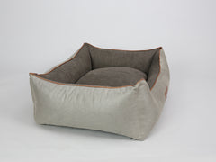 Beckley Orthopaedic Walled Dog Bed - Taupe / Mocha, Large