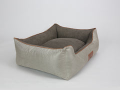 Beckley Orthopaedic Walled Dog Bed - Taupe / Mocha, Large