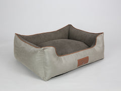 Beckley Orthopaedic Walled Dog Bed - Taupe / Mocha, Large