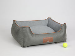 Beckley Orthopaedic Walled Dog Bed - Anthracite / Ash, Medium