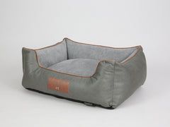 Beckley Orthopaedic Walled Dog Bed - Anthracite / Cloud, Medium