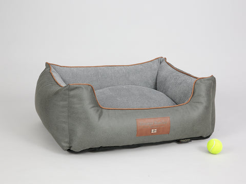 Beckley Orthopaedic Walled Dog Bed - Anthracite / Cloud, Medium