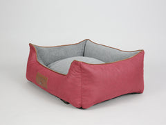 Beckley Orthopaedic Walled Dog Bed - Cherry / Cloud, Medium