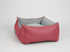 Beckley Orthopaedic Walled Dog Bed - Cherry / Cloud, Medium