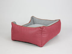 Beckley Orthopaedic Walled Dog Bed - Cherry / Cloud, Medium