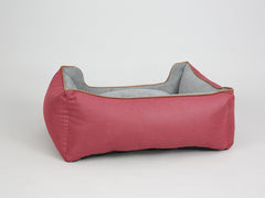 Beckley Orthopaedic Walled Dog Bed - Cherry / Cloud, Medium