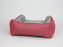 Beckley Orthopaedic Walled Dog Bed - Cherry / Cloud, Medium