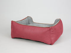 Beckley Orthopaedic Walled Dog Bed - Cherry / Cloud, Medium