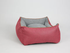 Beckley Orthopaedic Walled Dog Bed - Cherry / Cloud, Medium