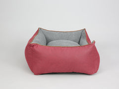 Beckley Orthopaedic Walled Dog Bed - Cherry / Cloud, Medium