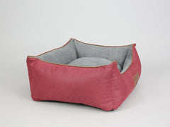 Beckley Orthopaedic Walled Dog Bed - Cherry / Cloud, Medium