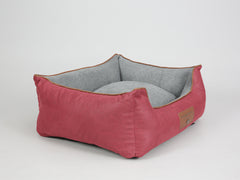 Beckley Orthopaedic Walled Dog Bed - Cherry / Cloud, Medium