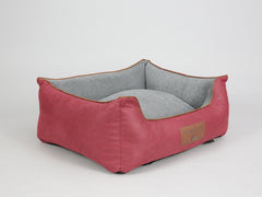 Beckley Orthopaedic Walled Dog Bed - Cherry / Cloud, Medium