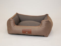 Beckley Orthopaedic Walled Dog Bed - Caramel / Mocha, Medium