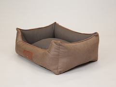 Beckley Orthopaedic Walled Dog Bed - Caramel / Mocha, Medium