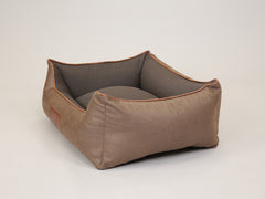 Beckley Orthopaedic Walled Dog Bed - Caramel / Mocha, Medium