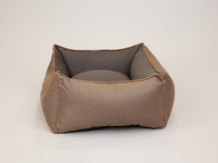 Beckley Orthopaedic Walled Dog Bed - Caramel / Mocha, Medium