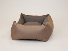 Beckley Orthopaedic Walled Dog Bed - Caramel / Mocha, Medium