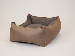 Beckley Orthopaedic Walled Dog Bed - Caramel / Mocha, Medium