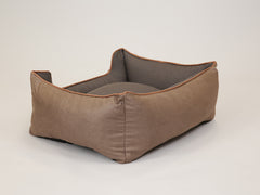 Beckley Orthopaedic Walled Dog Bed - Caramel / Mocha, Medium