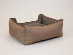 Beckley Orthopaedic Walled Dog Bed - Caramel / Mocha, Medium