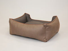 Beckley Orthopaedic Walled Dog Bed - Caramel / Mocha, Medium