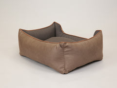 Beckley Orthopaedic Walled Dog Bed - Caramel / Mocha, Medium