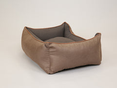 Beckley Orthopaedic Walled Dog Bed - Caramel / Mocha, Medium