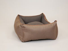 Beckley Orthopaedic Walled Dog Bed - Caramel / Mocha, Medium