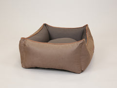 Beckley Orthopaedic Walled Dog Bed - Caramel / Mocha, Medium