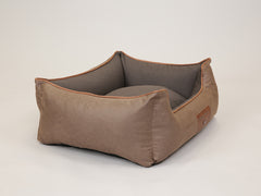 Beckley Orthopaedic Walled Dog Bed - Caramel / Mocha, Medium