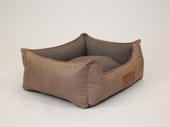 Beckley Orthopaedic Walled Dog Bed - Caramel / Mocha, Medium