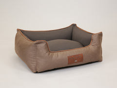 Beckley Orthopaedic Walled Dog Bed - Caramel / Mocha, Medium