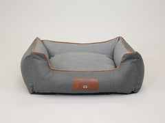 Beckley Orthopaedic Walled Dog Bed - Iron / Ash, Medium