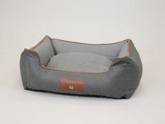 Beckley Orthopaedic Walled Dog Bed - Iron / Ash, Medium