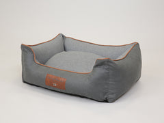 Beckley Orthopaedic Walled Dog Bed - Iron / Ash, Medium