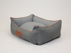 Beckley Orthopaedic Walled Dog Bed - Iron / Ash, Medium