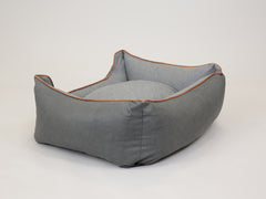 Beckley Orthopaedic Walled Dog Bed - Iron / Ash, Medium