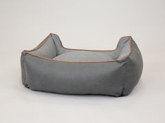 Beckley Orthopaedic Walled Dog Bed - Iron / Ash, Medium