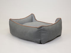 Beckley Orthopaedic Walled Dog Bed - Iron / Ash, Medium