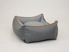 Beckley Orthopaedic Walled Dog Bed - Iron / Ash, Medium