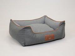 Beckley Orthopaedic Walled Dog Bed - Iron / Ash, Medium