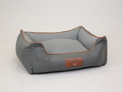Beckley Orthopaedic Walled Dog Bed - Iron / Ash, Medium